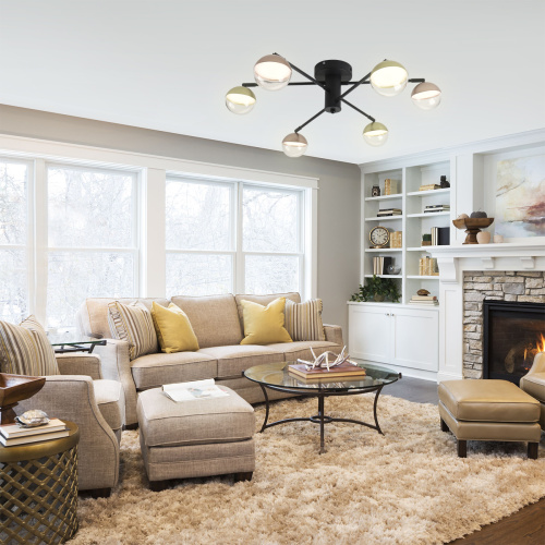 Светильник на штанге Escada 10271/6 LED*70W Gold/Copper фото 3