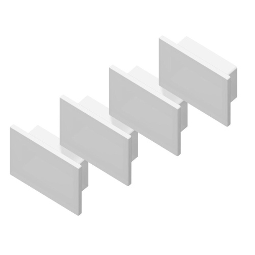 Заглушка Ambrella light Illumination Alum Profile (4шт) GP8350 Заглушка Ambrella light Illumination Alum Profile (4шт) GP8350