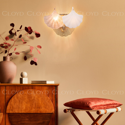 Бра Cloyd POLYNESIA W3 / выс. 28 см - золото (арт.20116) фото 3