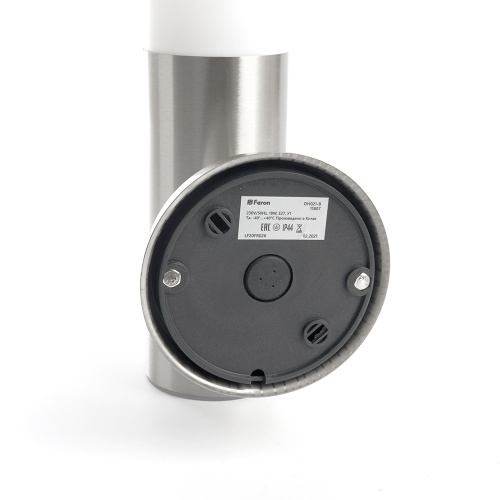 Светильник садово-парковый Feron DH021-B, Техно на стену вверх, 18W E27 230V, серебро фото 8