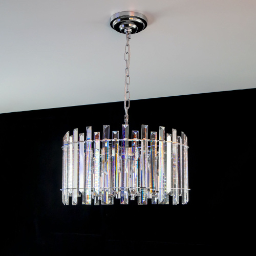Citilux Ингвар CL334161 Люстра подвесная хрустальная Хром фото 12 Citilux Ингвар CL334161 Люстра подвесная хрустальная Хром фото 12
