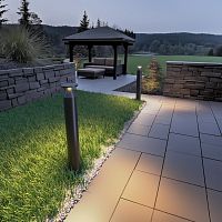 7119/12GLA NATURE ODL25 659 Ландшафтный светильник черный/металл IP65 LED 12W 670Лм 3000K 120° 220-240V COIL