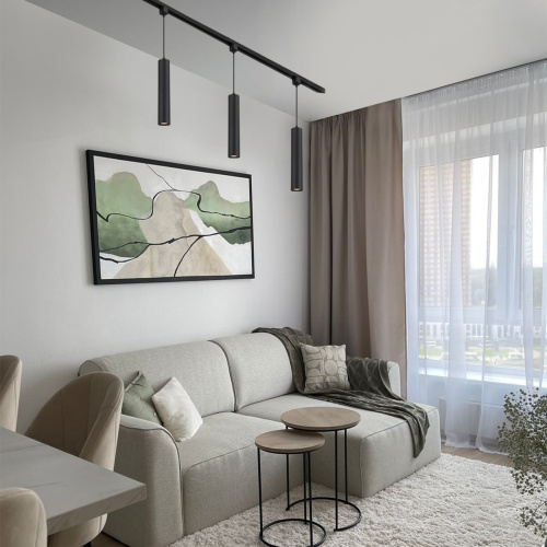 Трек Escada 20001TRP/01 GU10 черный матовый фото 2