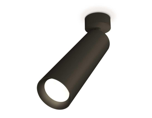 Комплект поворотного светильника Ambrella light Techno XM6356001 SBK черный песок MR16 GU5.3 (A2210, C6356, N6102)