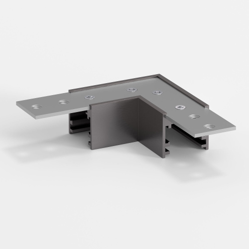 Titan Line Коннектор угловой для накладного шинопровода титан 85224/00 фото 5