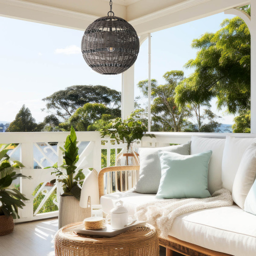 Подвесной светильник Quoizel, Арт. QZ-LINDENDALE-P-WT фото 9