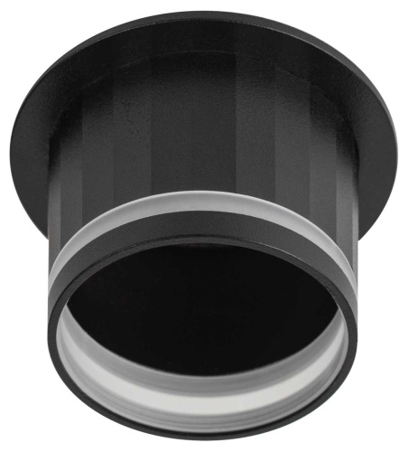 Светильник встраиваемый декоративный ЭРА DK111 BK под лампу MR16 GU5.3 черный Б0058432 фото 4