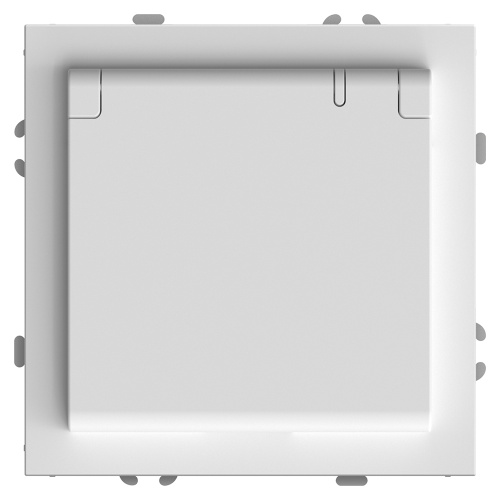 Розетка 1-местная с крышкой с защ. штор, STEKKER, б/з, IP42, 250В, 16А, серия Эмили, RST16-5113-01, белый фарфор, soft touch Розетка 1-местная с крышкой с защ. штор, STEKKER, б/з, IP42, 250В, 16А, серия Эмили, RST16-5113-01, белый фарфор, soft touch