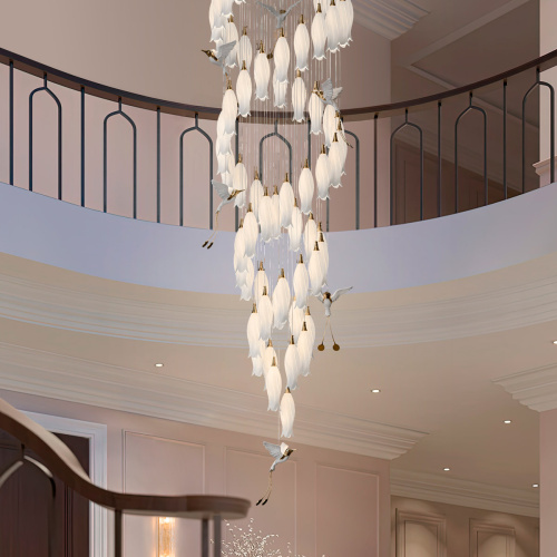 Люстра Cloyd ARGANA C60 / выс. 293 см - керамика - E14 - белый (арт.11240) Люстра Cloyd ARGANA C60 / выс. 293 см - керамика - E14 - белый (арт.11240)