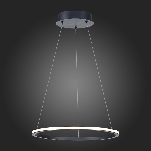 ST604.443.22 Светильник подвесной ST-Luce Черный/Белый LED 1*22W 4000K Подвесные светильники фото 4