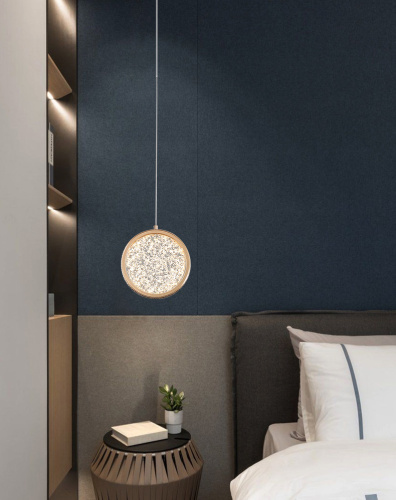 Подвесной светильник OMG0728S gold фото 3