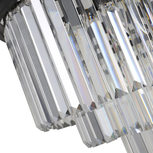 Люстра Odeon 6 black/clear фото 3 Люстра Odeon 6 black/clear фото 3