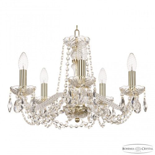 Люстра хрустальная 119/5/165 G Bohemia Ivele Crystal (Богемия Ивеле Кристалл)