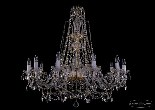 Люстра хрустальная 1411/10/360/XL-87 G Bohemia Ivele Crystal (Богемия Ивеле Кристалл) Люстра хрустальная 1411/10/360/XL-87 G Bohemia Ivele Crystal (Богемия Ивеле Кристалл)