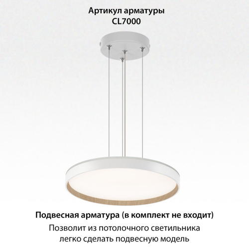 Потолочный светодиодный светильник Citilux Etalon CL750400R фото 10