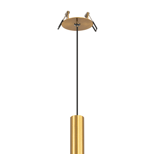 Citilux TUBU CL51512V_BD LED Подвесной встраиваемый светильник Латунь фото 2 Citilux TUBU CL51512V_BD LED Подвесной встраиваемый светильник Латунь фото 2