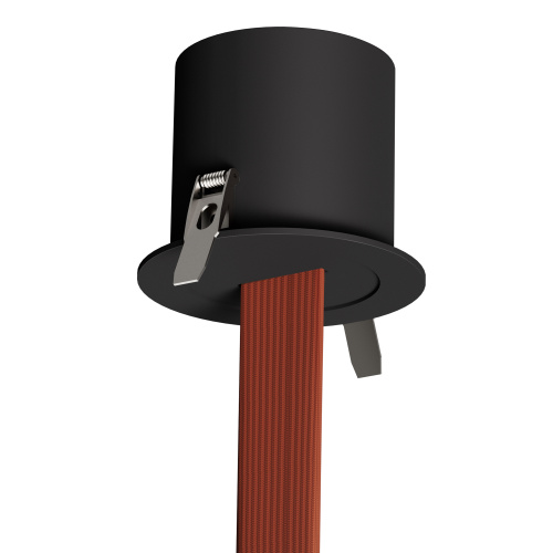 ST411.408.00 Встроенная база для подвода питания ST-Luce Черный BAND ST411.408.00 Встроенная база для подвода питания ST-Luce Черный BAND