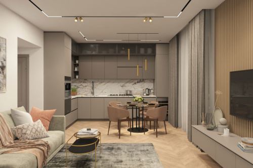 DK8012-BG Акцентный светильник SMART SPOT DOUBLE 2x9W DIM 3000K-6000K, матовое золото с черным фото 8