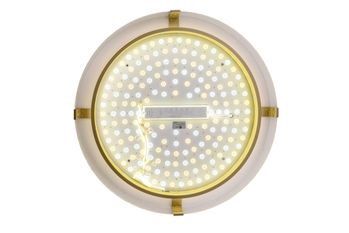 Накладной светильник с подсветкой золото LED 96+15Вт D60см Zortes GERDA ZRS.1097.60 фото 17 Накладной светильник с подсветкой золото LED 96+15Вт D60см Zortes GERDA ZRS.1097.60 фото 17