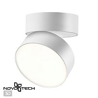 358749 OVER NT21 411 белый Светильник накладной светодиодный IP20 LED 24W 4000K 2100Лм 100-265V PROMETA