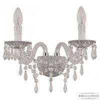 Бра с хрустальными подвесками AL16303B/2/141 WMN Bohemia Ivele Crystal (Богемия Ивеле Кристалл)