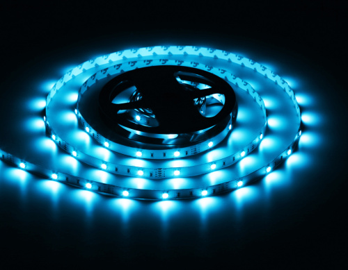 Светодиодная лента 12В 5050 30Led 7.2Вт/м Цветная RGB IP20 5м фото 4 Светодиодная лента 12В 5050 30Led 7.2Вт/м Цветная RGB IP20 5м фото 4