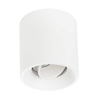 051006 Светильник PVC BINOCO UNO GU10 БЕЛЫЙ