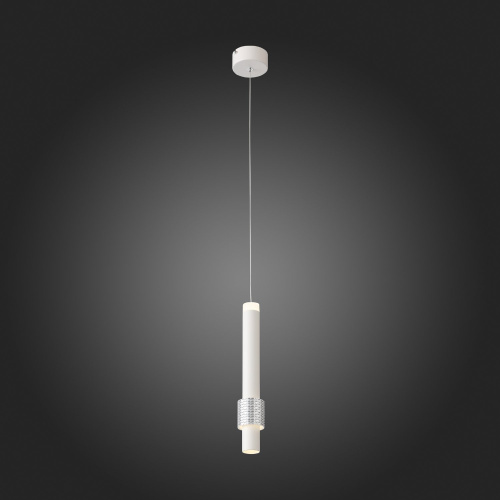 SL1591.503.01 Светильник подвесной ST-Luce Белый, Алюминиевый/Белый LED 1*6W 3000K Подвесные светильники фото 2