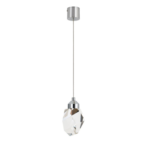 Подвесной светодиодный светильник Indigo Crystal 12053/1P Chrome V000133L Подвесной светодиодный светильник Indigo Crystal 12053/1P Chrome V000133L