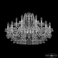 Люстра хрустальная 1409/12+6/300 Ni Bohemia Ivele Crystal (Богемия Ивеле Кристалл)
