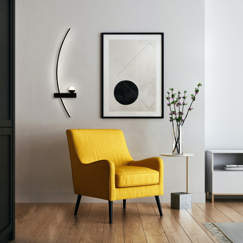 Настенный светильник Escada 10220/2 LED*15W Black L фото 2 Настенный светильник Escada 10220/2 LED*15W Black L фото 2