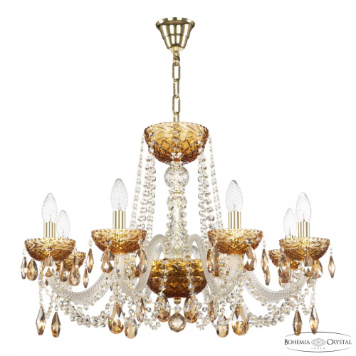 Люстра 5402/8/240 G Amber/M-1F K721 Bohemia Ivele Crystal (Богемия Ивеле Кристалл) Люстра 5402/8/240 G Amber/M-1F K721 Bohemia Ivele Crystal (Богемия Ивеле Кристалл)