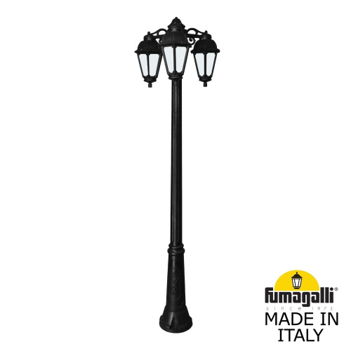 Fumagalli Садово-парковый фонарь FUMAGALLI RICU BISSO/SABA 3L DN K22.157.S30.AYE27DN Fumagalli Садово-парковый фонарь FUMAGALLI RICU BISSO/SABA 3L DN K22.157.S30.AYE27DN