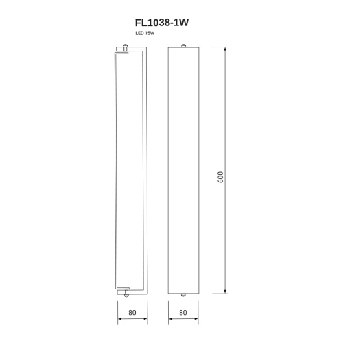 Бра Relaxatio FL1038-1W фото 4