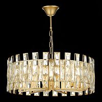 SL1626.203.10 Люстра подвесная ST-Luce шампань/шампань, прозрачный E14 10*40W ANZIO