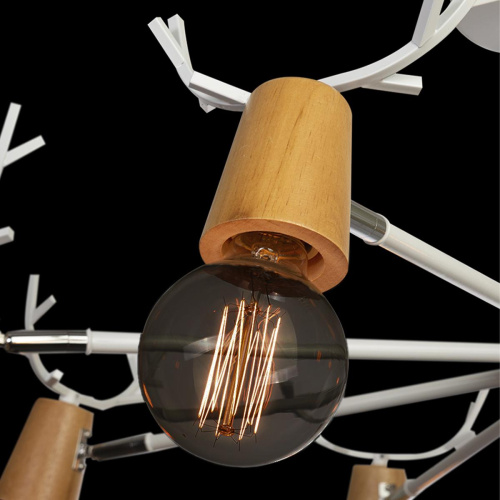 10024/8 White Люстра на штанге LOFT IT Sven фото 3 10024/8 White Люстра на штанге LOFT IT Sven фото 3