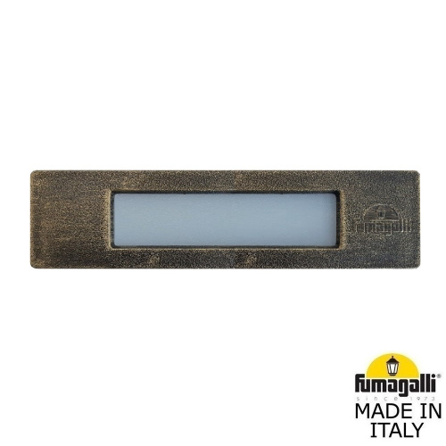 Fumagalli Светильник для подсветки лестниц встраиваемый FUMAGALLI NINA 190 7C1.000.000.BYK1L Fumagalli Светильник для подсветки лестниц встраиваемый FUMAGALLI NINA 190 7C1.000.000.BYK1L