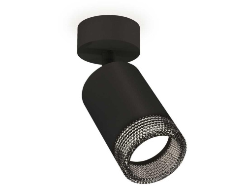 Комплект накладного светильника Ambrella light Techno Spot XM6313002 SBK/BK черный песок/тонированный (A2210, C6313, N6151)
