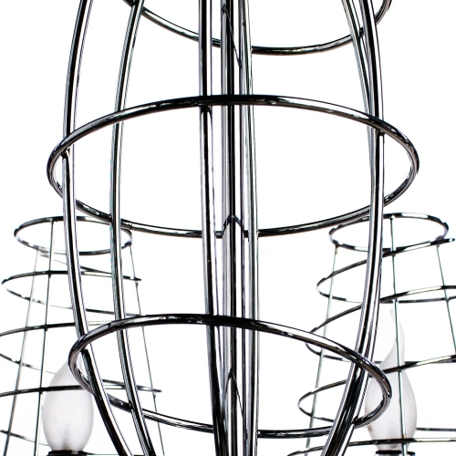 Подвесная люстра Arte Lamp CAGE A4320LM-8CC фото 4 Подвесная люстра Arte Lamp CAGE A4320LM-8CC фото 4