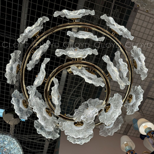 Люстра Cloyd SHAMBALA-B C2 / Ø80 см - золото (арт.11496) фото 4