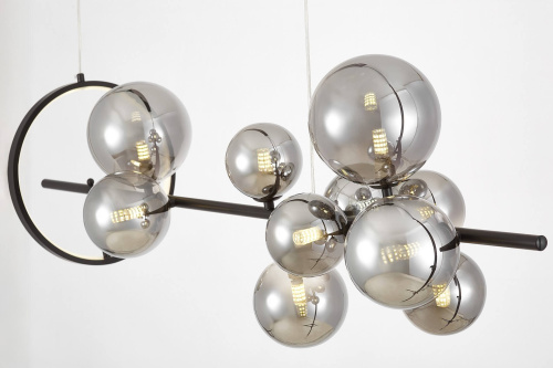 Подвесной светильник Lumina Deco LDP 7033-10 BK+GY фото 3 Подвесной светильник Lumina Deco LDP 7033-10 BK+GY фото 3