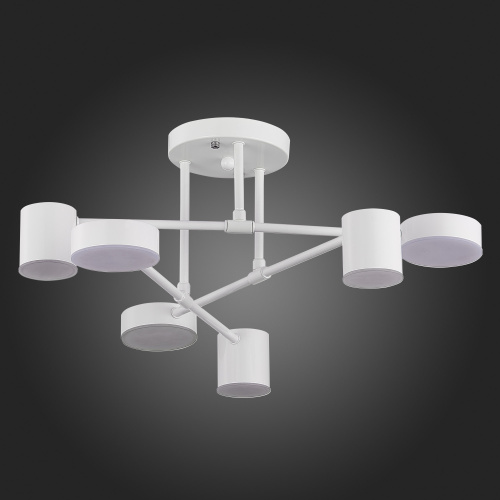 SLE201052-06 Светильник потолочный Белый/Белый LED 6*7W 4000K NOBEL фото 6