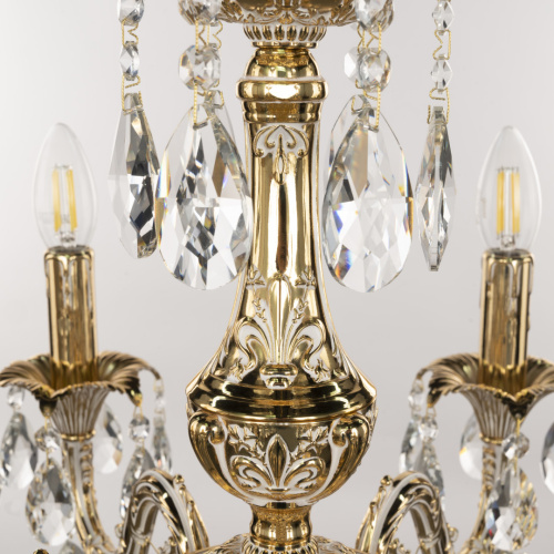 Люстра с хрустальными подвесками AL79101/6/175 B GW Bohemia Ivele Crystal (Богемия Ивеле Кристалл) фото 9