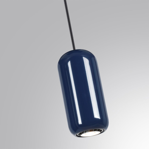 5053/1E PENDANT ODL24 375 черный/синий/металл Подвес GU10 LED 4W OVALI фото 3 5053/1E PENDANT ODL24 375 черный/синий/металл Подвес GU10 LED 4W OVALI фото 3