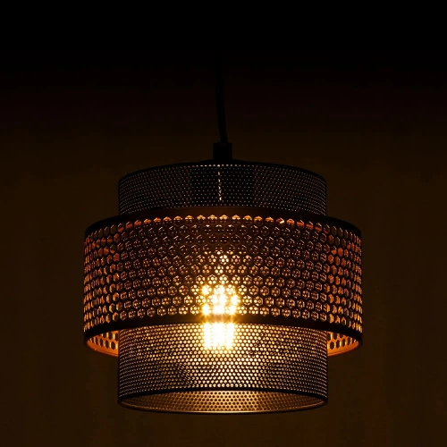 Подвесной светильник Arte Lamp GRID A7069SP-1BK фото 3
