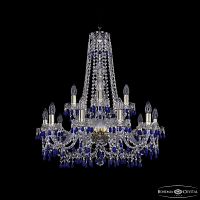 Люстра хрустальная 1410/10+5/240/h-75 G V3001 Bohemia Ivele Crystal (Богемия Ивеле Кристалл)