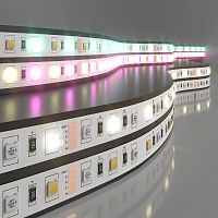 Светодиодная лента 24 В 14,4 Вт/м 60 Led/м 5050+5050 IP20, MIX RGB/дневной белый 4200K, 5 м Лента светодиодная 24V 14,4W 60Led 5050+5050 IP20 MIX RGB/дневной белый, 5м