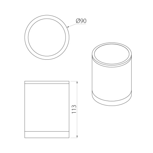 Потолочный фонарь Natural Concepts, Арт. NC-033072-DG фото 4