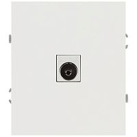 Розетка ЭРА Arktik 16-3101-08 TV одиночная белый матовый Б0070471