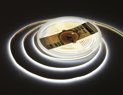Светодиодная лента 24В COB 384Led 7Вт/м 6500K IP20 5м фото 3 Светодиодная лента 24В COB 384Led 7Вт/м 6500K IP20 5м фото 3